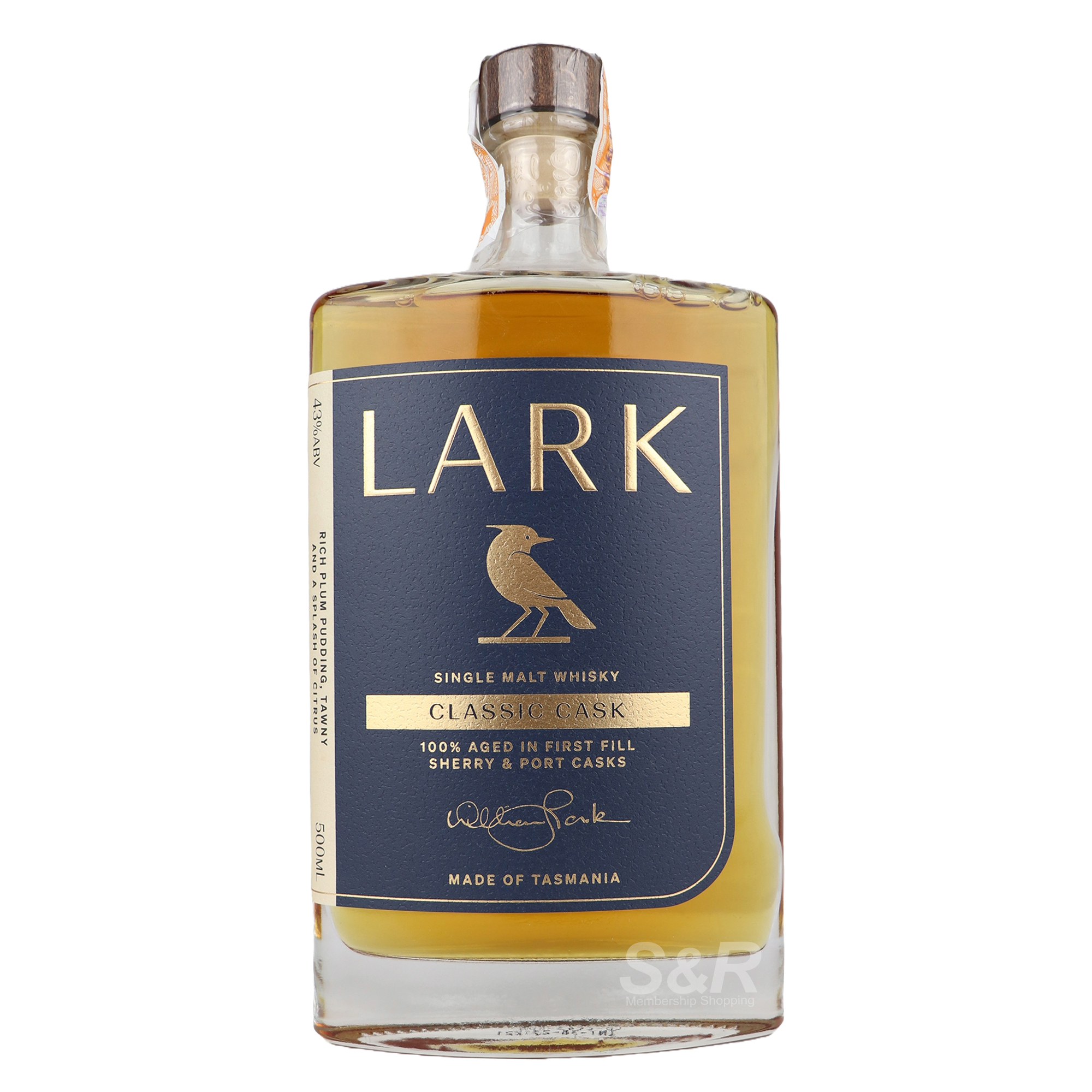 Lark Classic Cask Whisky 500mL Lark Classic Cask Whisky 500mL